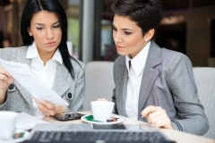 Business women in meeting