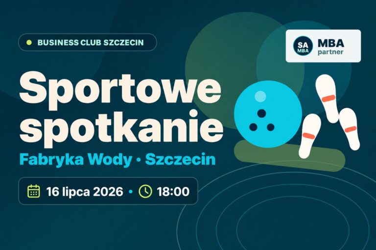 Sportowe spotkanie Business Club Szczecin w Fabryce Wody – 16 lipca 2026, godz. 18:00